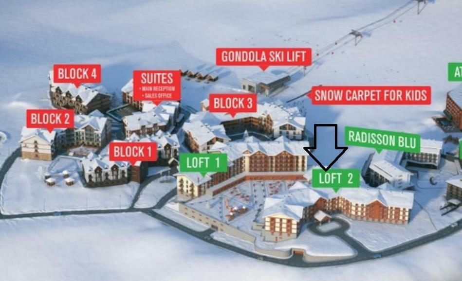 New Gudauri Loft 2 - "Mano", Near Ski Lift Gondola Exterior foto